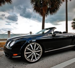 Vossen Wheels on Bentley Continental